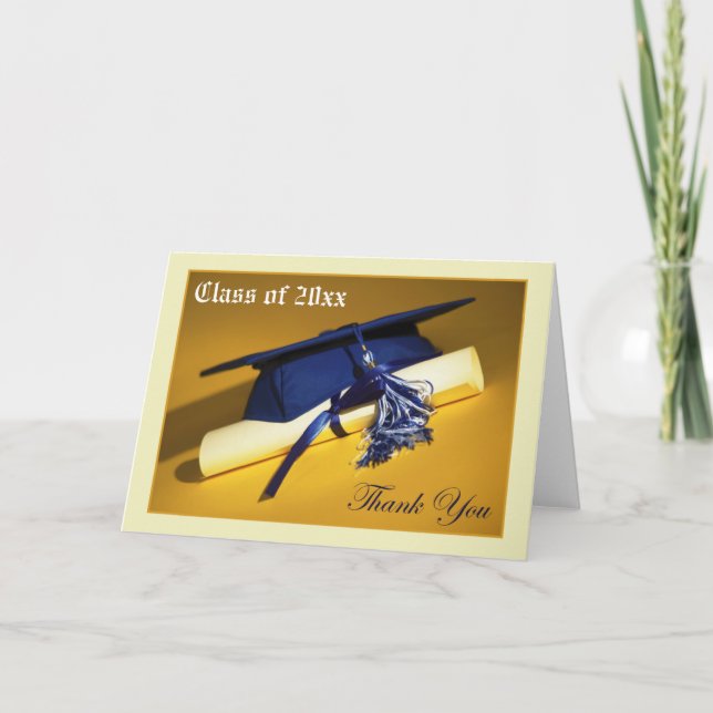 Foto personalizado (interior) Tarjeta de agradecim (Anverso)