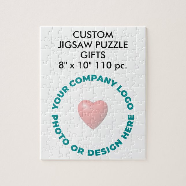 Foto personalizado Jigsaw Puzzle Gift 110 pieza 8" (Vertical)
