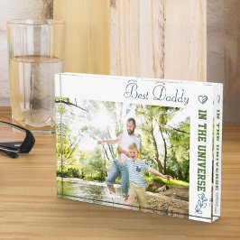 Foto personalizado - Mejor papá en el universo