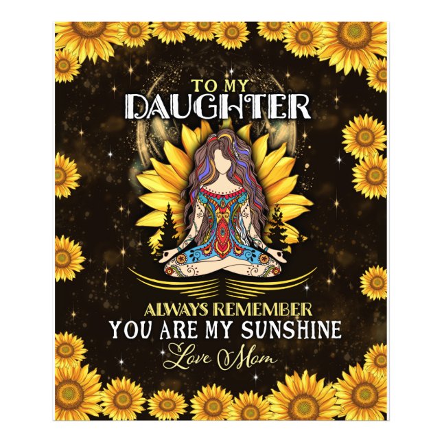 Foto Personalizado Para Mi Hija (Frente)