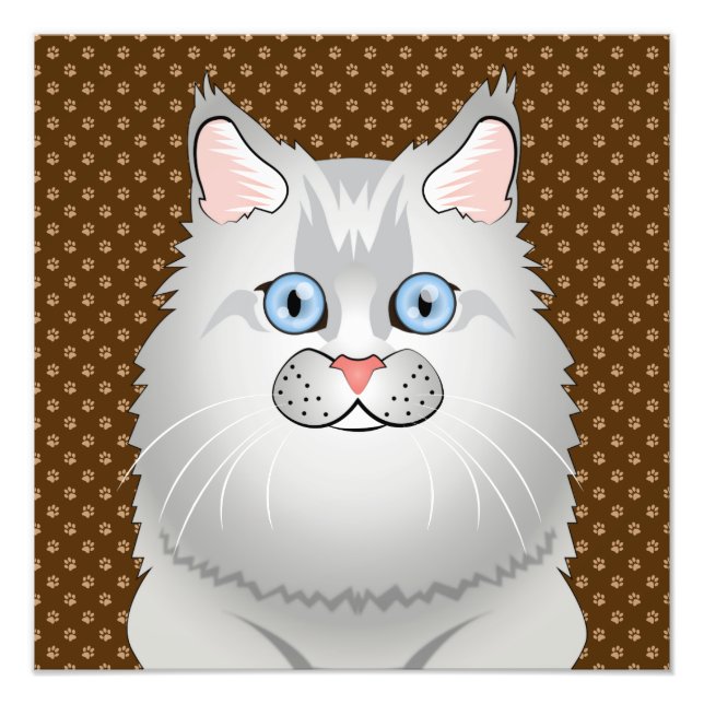 Foto Personalizado Persa Cat (Doll-Face) (Frente)