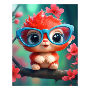 Foto Personalizado Rosa Panda En La Rama