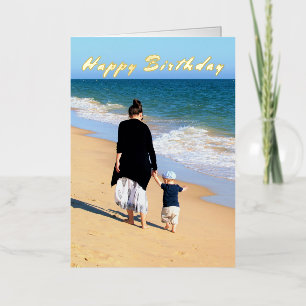 Foto personalizado Tarjeta de cumpleaños sus fotos