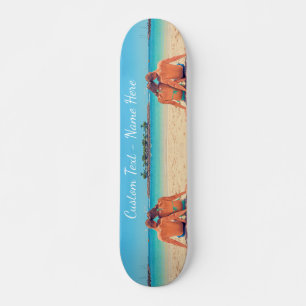 Foto personalizado Tu Skateboard de diseño de vaca