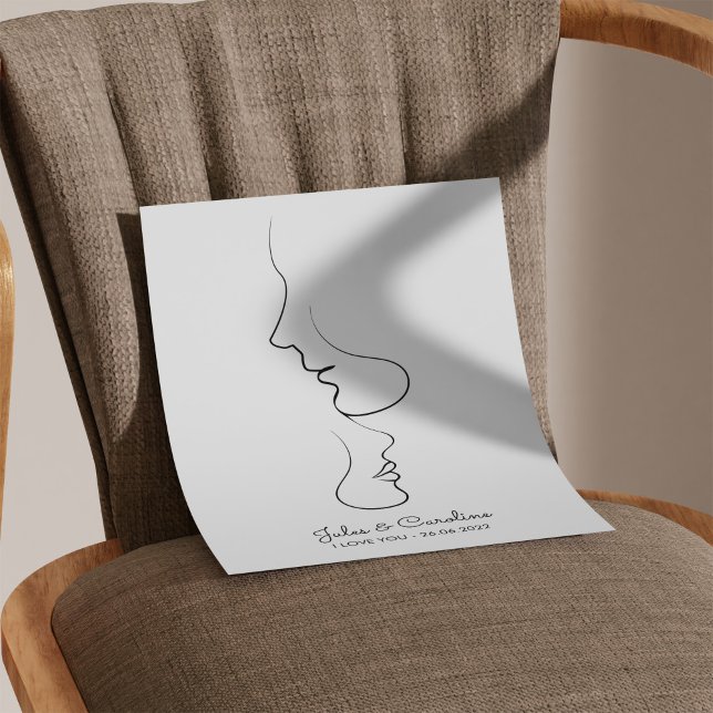 Foto Personalizado, Una Línea, Amor, Boho, Árabe (Subido por el creador)