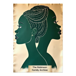 Foto Personalized Black History Archive Collage 