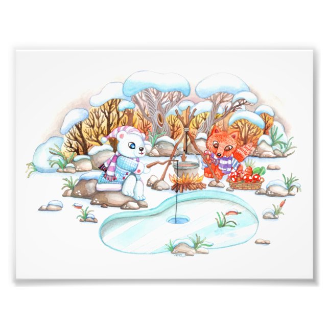 Foto Pesca de hielo (Frente)