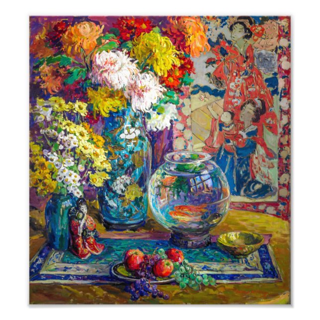Foto Pescado, frutas y flores | Kathryn E. Cherry | (Frente)
