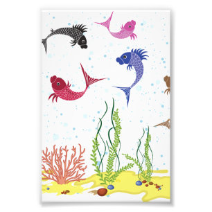 Foto Pescados beta ilustrados