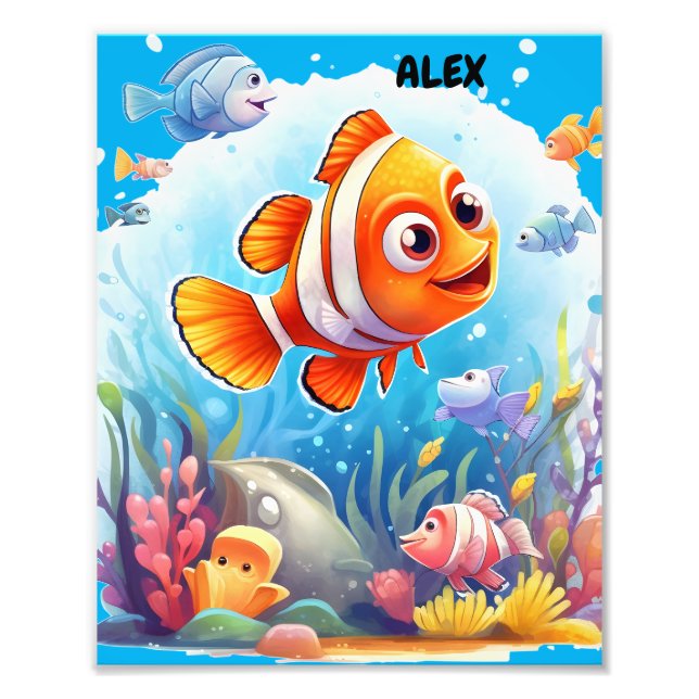 FOTO PESCADOS COLORIDOS (Frente)