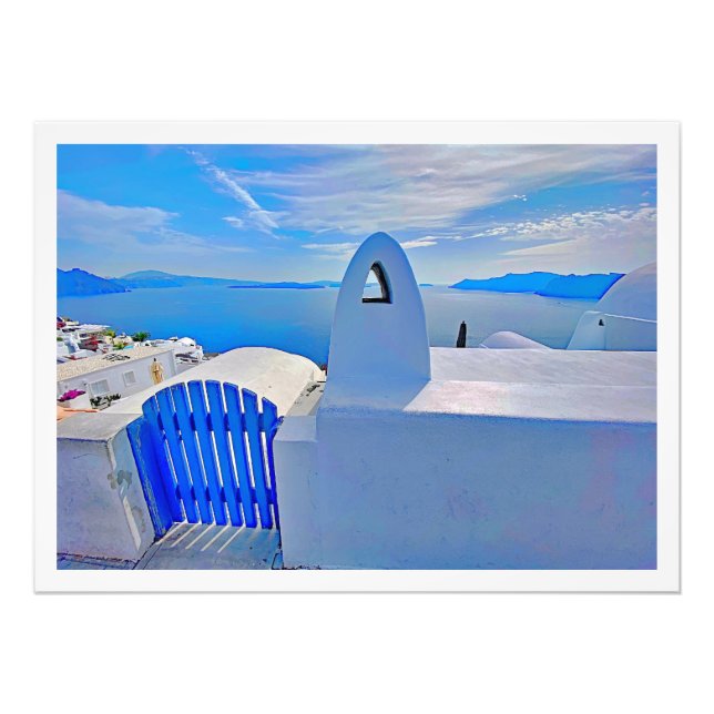 Foto Photo Enlargement Greece santorini  (Frente)