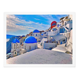 Foto Photo Enlargement Greece santorini 