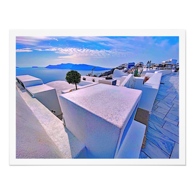 Foto Photo Enlargement Greece santorini  (Frente)