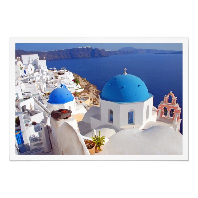 Foto Photo Enlargement Greece santorini  (Frente)