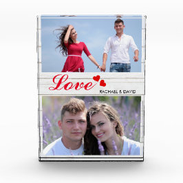 Foto Photo nombrada amor Blocks de 2