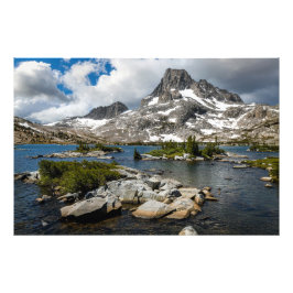 Foto Pico Banner y Lago Thousand Island
