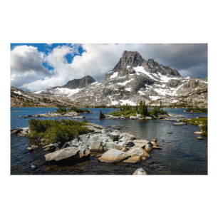 Foto Pico Banner y Lago Thousand Island