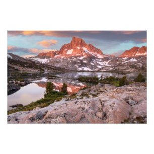 Foto Pico Banner y Lago Thousand Island