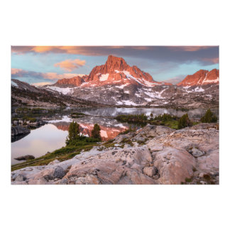 Foto Pico Banner y Lago Thousand Island