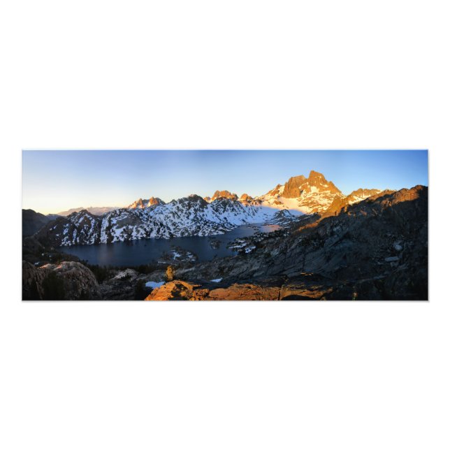 Foto Pico de Banner Sunrise Garnet Lake - John Muir Tra (Frente)