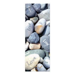 Foto Piedras guijarros naturales de colores llamativos