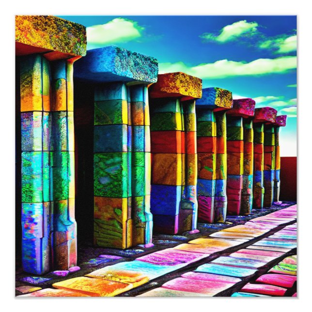 Foto Piedras psicodélicas (Frente)