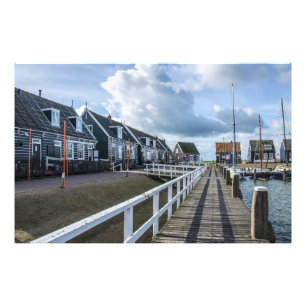 Foto Pier de madera en Marken, Países Bajos