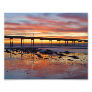 Foto Pier en un atardecer de Florida