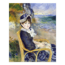 Foto Pierre-Auguste Renoir - A orillas del mar