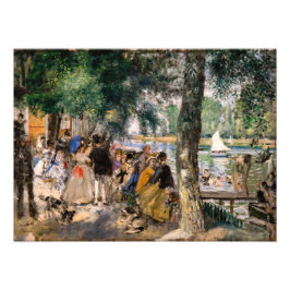 Foto Pierre-Auguste Renoir - Bañarse en el Sena