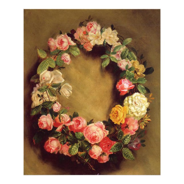 Foto Pierre-Auguste Renoir - Corona de Rosas (Frente)