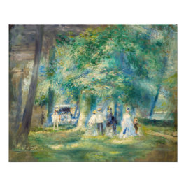 Foto Pierre-Auguste Renoir - El Fiesta en Saint-Cloud