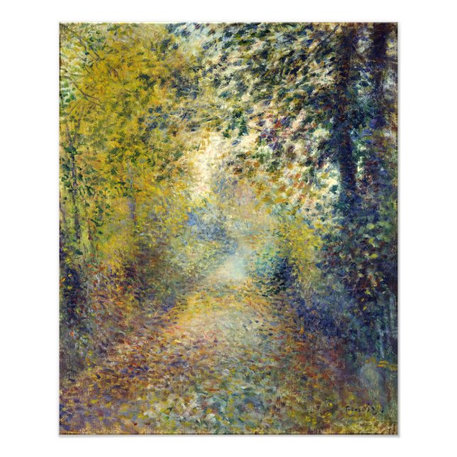 Foto Pierre-Auguste Renoir - In the Woods (Frente)