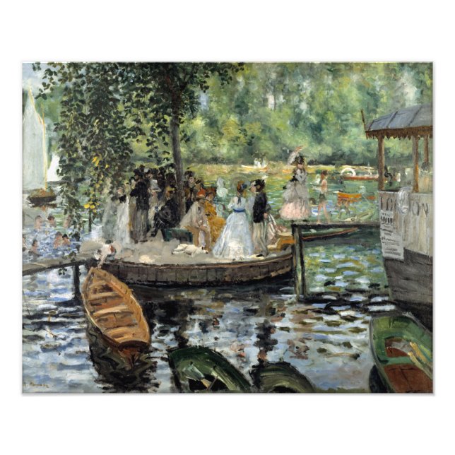 Foto Pierre-Auguste Renoir - La Grenouillere (Frente)