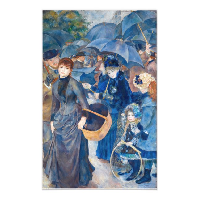 Foto Pierre-Auguste Renoir - Los paraguas (Frente)