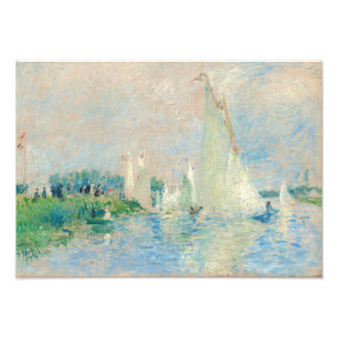 Foto Pierre-Auguste Renoir - Regata en Argenteuil