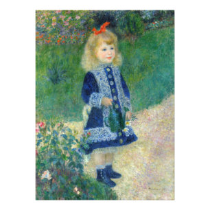 Foto Pierre-Auguste Renoir - Una niña con una regadera