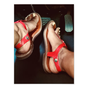 Foto Pies en los frenos