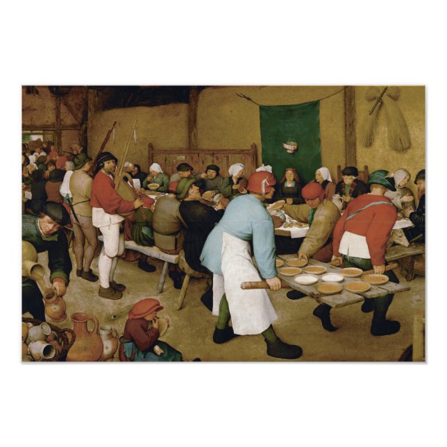 Foto Pieter Bruegel, el anciano - Boda campesino (Frente)