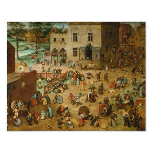 Foto Pieter Bruegel el mayor - Juegos infantiles