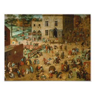 Foto Pieter Bruegel el mayor - Juegos infantiles