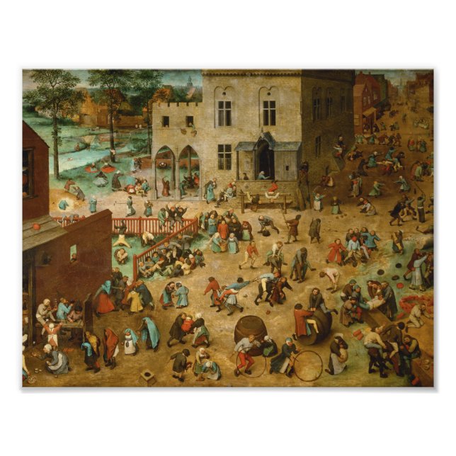 Foto Pieter Bruegel el mayor - Juegos infantiles (Frente)