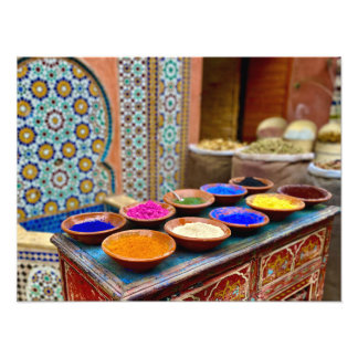 Foto Pigmentos en venta en la Medina - Marrakech