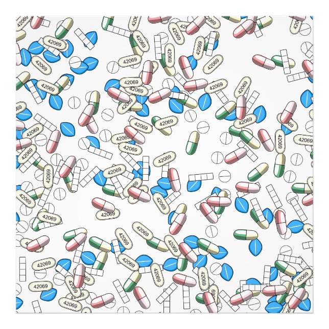 Foto Pill Sprinkles Pattern (Frente)
