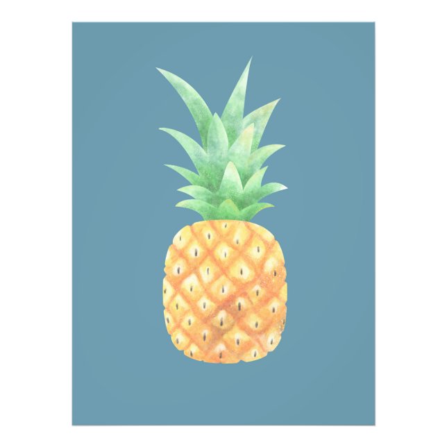 Foto Piña dorada minimalista (Frente)