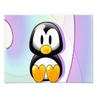Pingüino Personalizado de sentada adorable