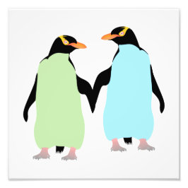 Foto Pingüinos del Orgullo Gay con las manos
