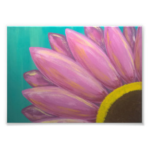Foto Pink Daisy 5x7 Imprimir