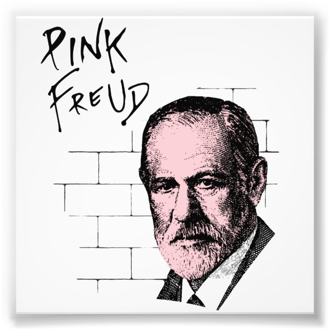 Foto Pink Freud Sigmund Freud (Frente)
