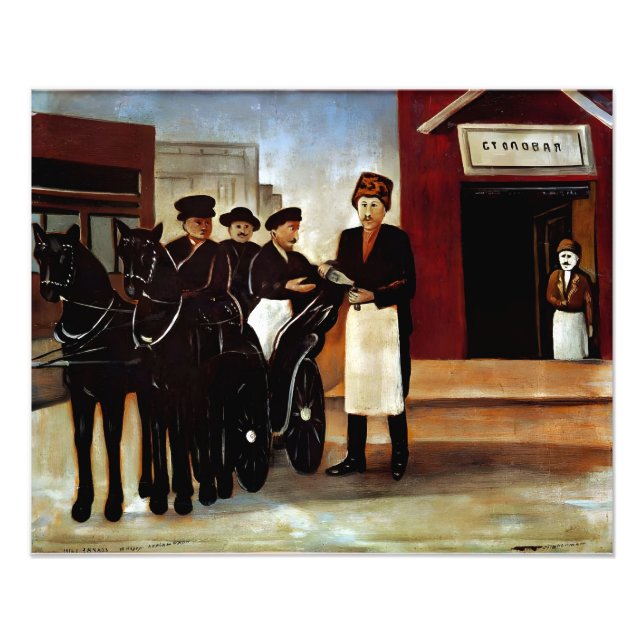 Foto Pintor georgiano Niko Pirosmani (Frente)